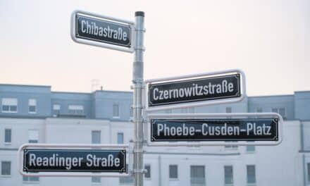 Straßen und Platz feierlich eingeweiht