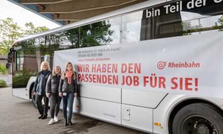 Neue Karrierechancen direkt vor Ihrer Haustür – Bewerbungsbus der Rheinbahn!