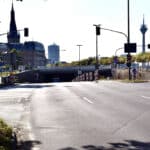 Nächtliche Vollsperrungen des Rheinufertunnels