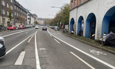 Neue Radverkehrsachse auf der Eulerstraße