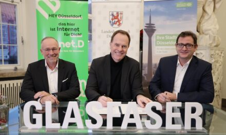 Düsseldorf digital: Landeshauptstadt und Stadtwerke beteiligen sich an net.D