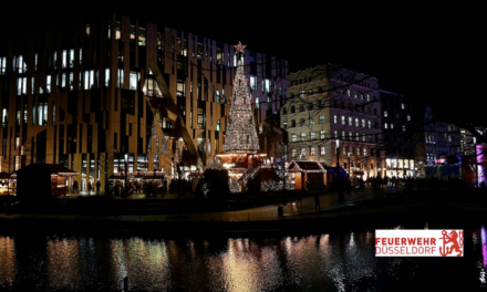 Weihnachtsfeiertage in Düsseldorf – Feuerwehr im Dauereinsatz mit 781 Einsätzen