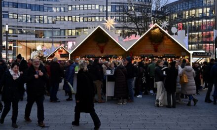 Düsseldorfer Weihnachtsmarkt vorzeitig geschlossen aufgrund amtlicher Wetterwarnung