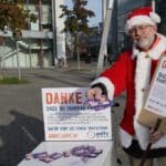 “Danke, dass du Fahrrad fährst!” – ADFC verteilt Zimtsterne an Radfahrende in Düsseldorf
