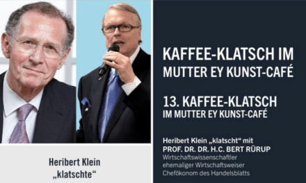 Genussvolle Plauderei im Mutter EY Kunst Café & Galerie: Heribert Klein und Prof. Dr. Dr. h.c. Bert Rürup laden zum exklusiven Kaffeeklatsch ein!