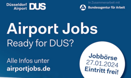 Rekordinteresse an “Airport Jobs” — Jobbörse am Düsseldorfer Flughafen mit historischer Ausstellerbeteiligung