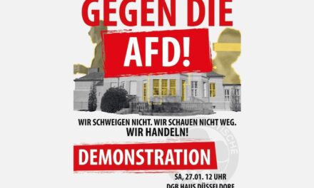 Aufruf zur Massendemonstration gegen Rechts am kommenden Samstag