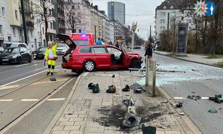 Verkehrsunfall in Düsseltal: 91-Jähriger in Lebensgefahr