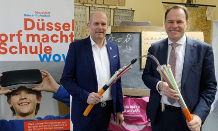 Schnelles Internet für Düsseldorfer Schulen