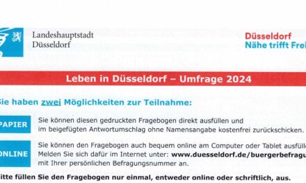 Leben in Düsseldorf – Umfrage 2024