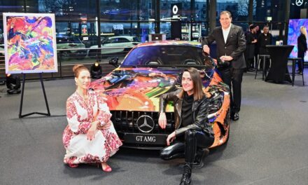 Mercedes-Benz trifft auf Kunst: Die Fusion von Eleganz und Kreativität