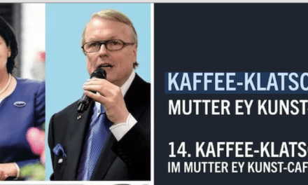 Kaffee-Klatsch im Mutter Ey Kunst-Kaffee: Jutta Zülow im Gespräch mit Heribert Klein