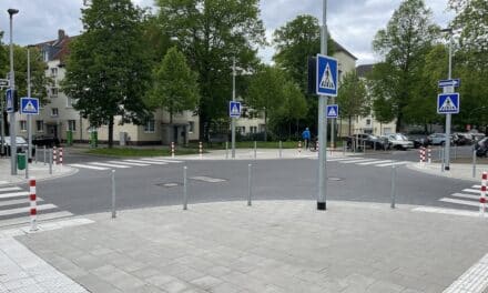 Vier Zebrastreifen für einen sicheren Schulweg in Bilk