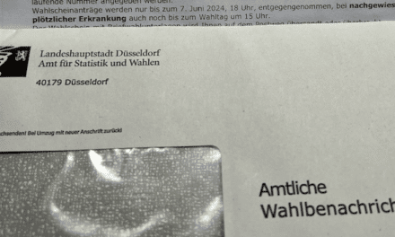 Versand der Wahlbenachrichtigungen abgeschlossen