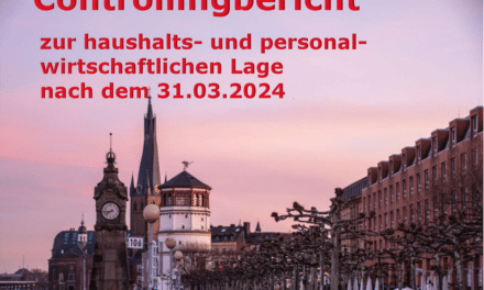 Stadt erwartet Verschlechterung des Jahresergebnisses um 64,7 Millionen Euro
