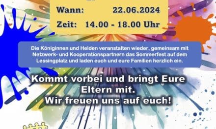 Kinder und Familienfest auf dem Lessingplatz in Oberbilk