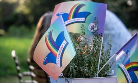KG Regenbogen feiert den Sommer im Nordpark