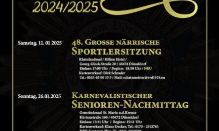 48. Große Närrische Sportlersitzung: Ein Highlight der Karnevalssaison in Düsseldorf