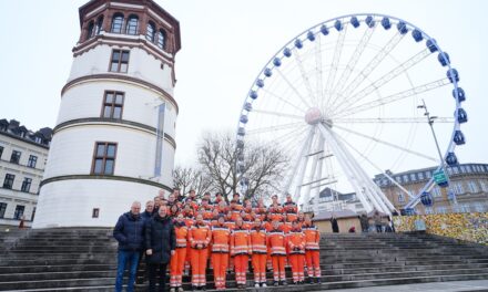 Oberbürgermeister dankt Verkehrskadetten für Einsatz an Adventswochenenden