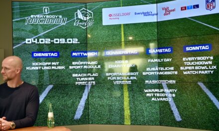 Düsseldorf wird zum Zentrum des American Footballs: „Everybody’s Touchdown“ soll die Stadt begeistern