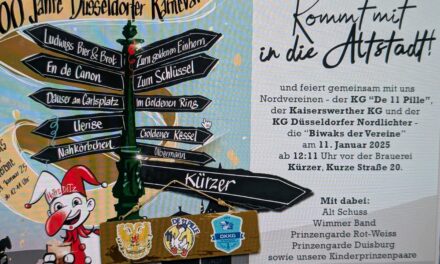 Los geht’s in die Fünfte Jahreszeit: Kaiserswerther feiern beim Karneval mit