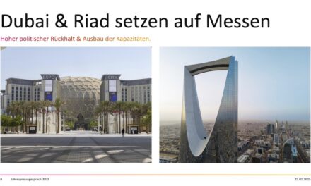 Messe Düsseldorf zu neuen Ufern in der Golfregion