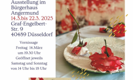 Die Rose als Leinwand des Lebens