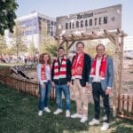 Schon lange bestand bei Fortuna-Fans der Wunsch nach einem Biergarten an der Arena