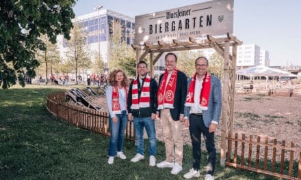 Schon lange bestand bei Fortuna-Fans der Wunsch nach einem Biergarten an der Arena