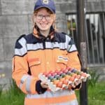 Bunte Eier für Vorbilder im Straßenverkehr