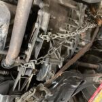 Aus dem Verkehr heraus gezogener LKW © Polizei Düsseldorf