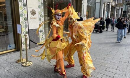 Frühlingshafte Hommage an die japanische Kultur  Kirschblütenzauber, Origamikunst & Glücksdrachen im Sevens