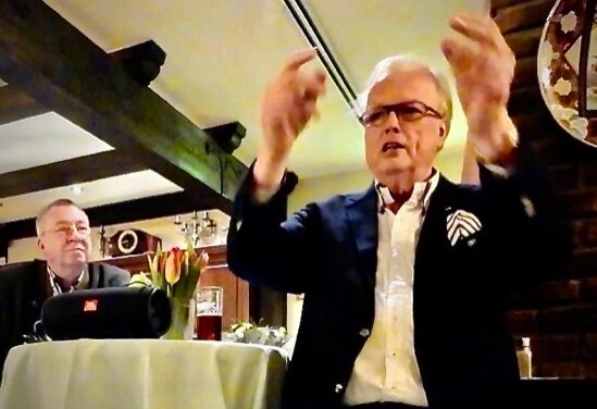 Zweites „Coach-Gespräch“ im Kaminzimmer des „Corps à la Suite“ begeistert mit Netzwerker Heribert Klein