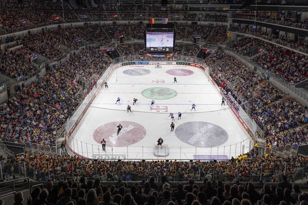 Eishockey Länderspiel: Deutschland gegen USA © D.SPORTS/Kenny Beele