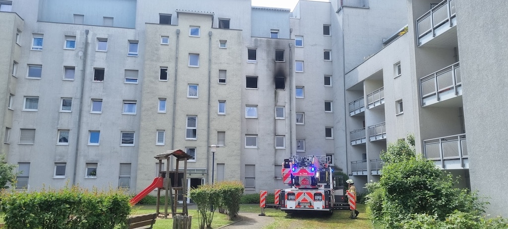 Küchenbrand in der Eisenstraße © Patrick Schüller