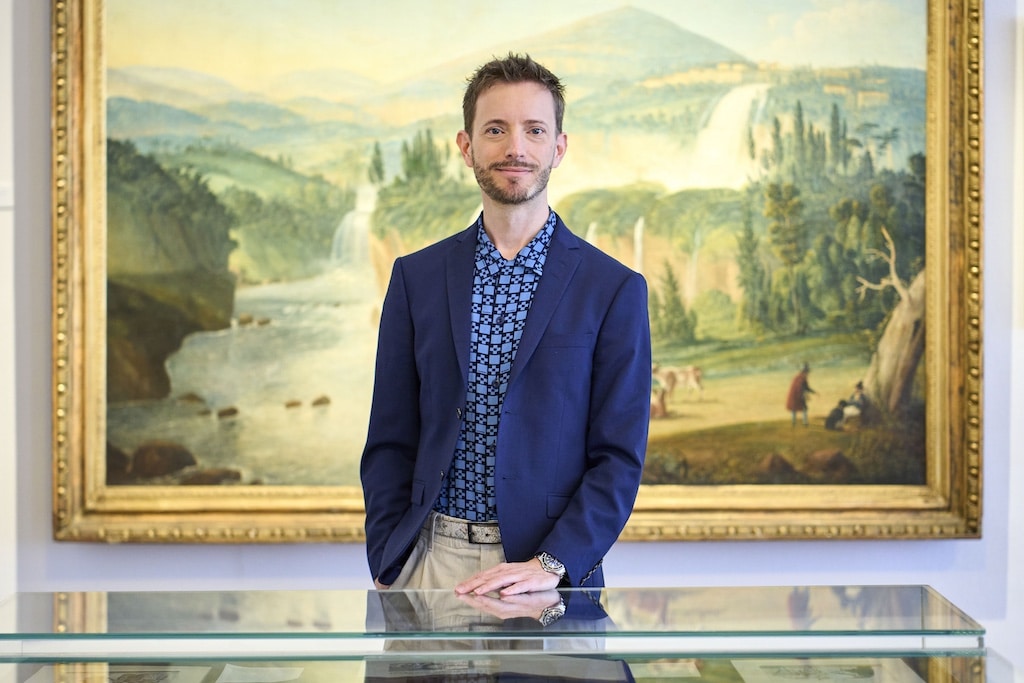 Der neue Leiter des Goethe-Museums Dr. Boris Roman Gibhardt © Landeshauptstadt Düsseldorf/Claus Langer