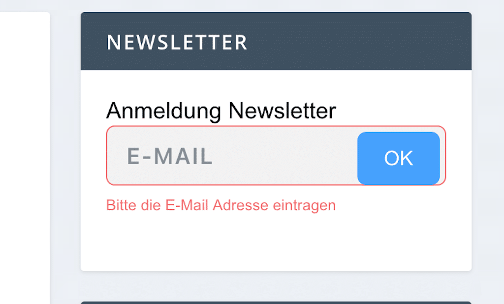 Unser Newsletter geht an den Start
