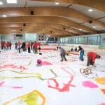 OB Dr. Keller besuchte Premiere des inklusiven DEG-Eismalens an der Brehmstraße
