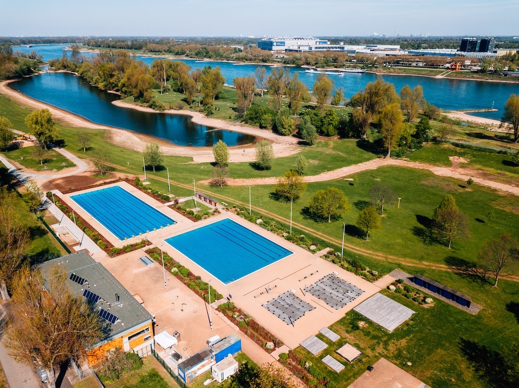 Freibad Lörick © Bädergesellschaft Düsseldorf