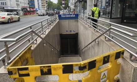 Asbest bei Arbeiten in der U‑Bahnstation Nordstraße festgestellt