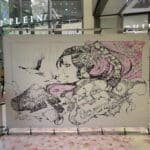 Manga-Kunstwerk für den guten Zweck: Live-Performance im SEVENS Düsseldorf