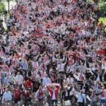 Fortuna-Fans feiern Saisonabschluss mit eindrucksvollem Fahrradkorso