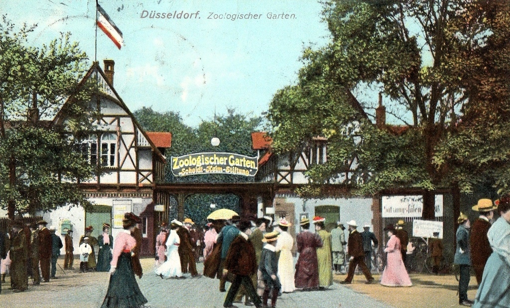 Der Zoo Düsseldorf hatte einmal goldene Zeiten, das war 1876 © HBV Kaiserswerth