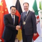 Delegation aus Düsseldorfs chinesischer Partnerstadt Chongqing zu Gast im Rathaus