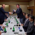 Delegation um OB Dr. Keller reist von Tokio nach Chiba