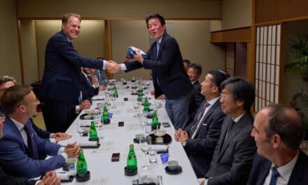 Delegation um OB Dr. Keller reist von Tokio nach Chiba