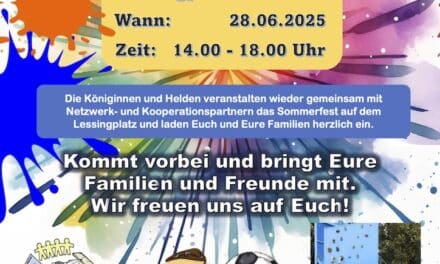 Neues Sommerfest am Lessingplatz: Spiel, Spaß und Gemeinschaft in Oberbilk