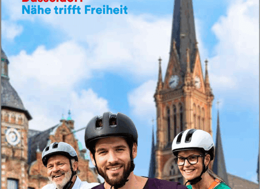 Stadtradeln 2025 Düsseldorf und Chemnitz – Faltblätter, Plakate und Aufkleber liegen jetzt vor