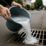 Schmutzwasser gehört nicht in den Gully