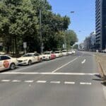 Taxifahrer in Düsseldorf protestieren mit Autokorso gegen Fahrdienste wie Uber